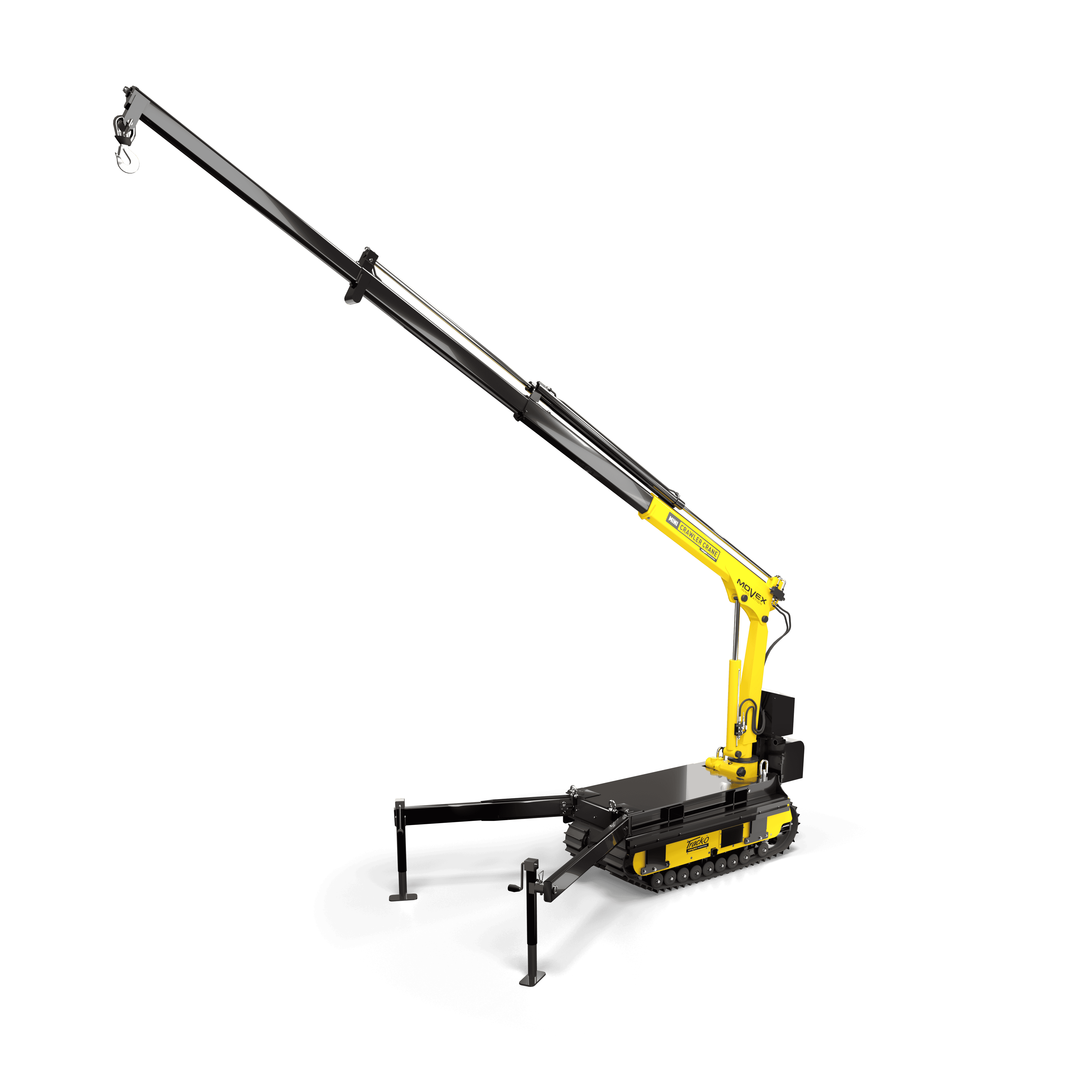 MINI CRAWLER CRANE - XC270_Open_4k